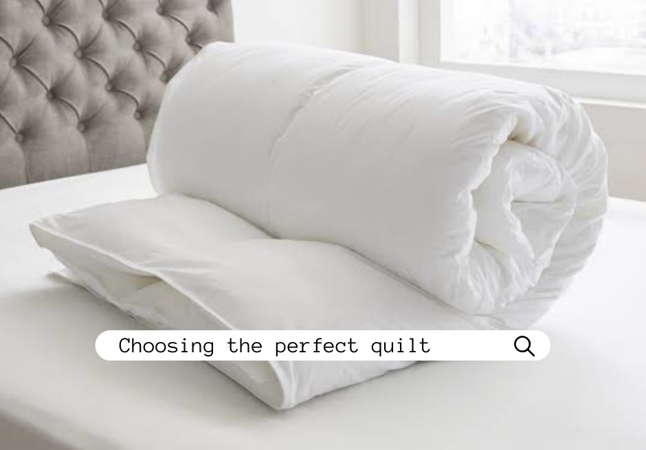 Read more about the article CHOOSING THE PERFECT QUILT