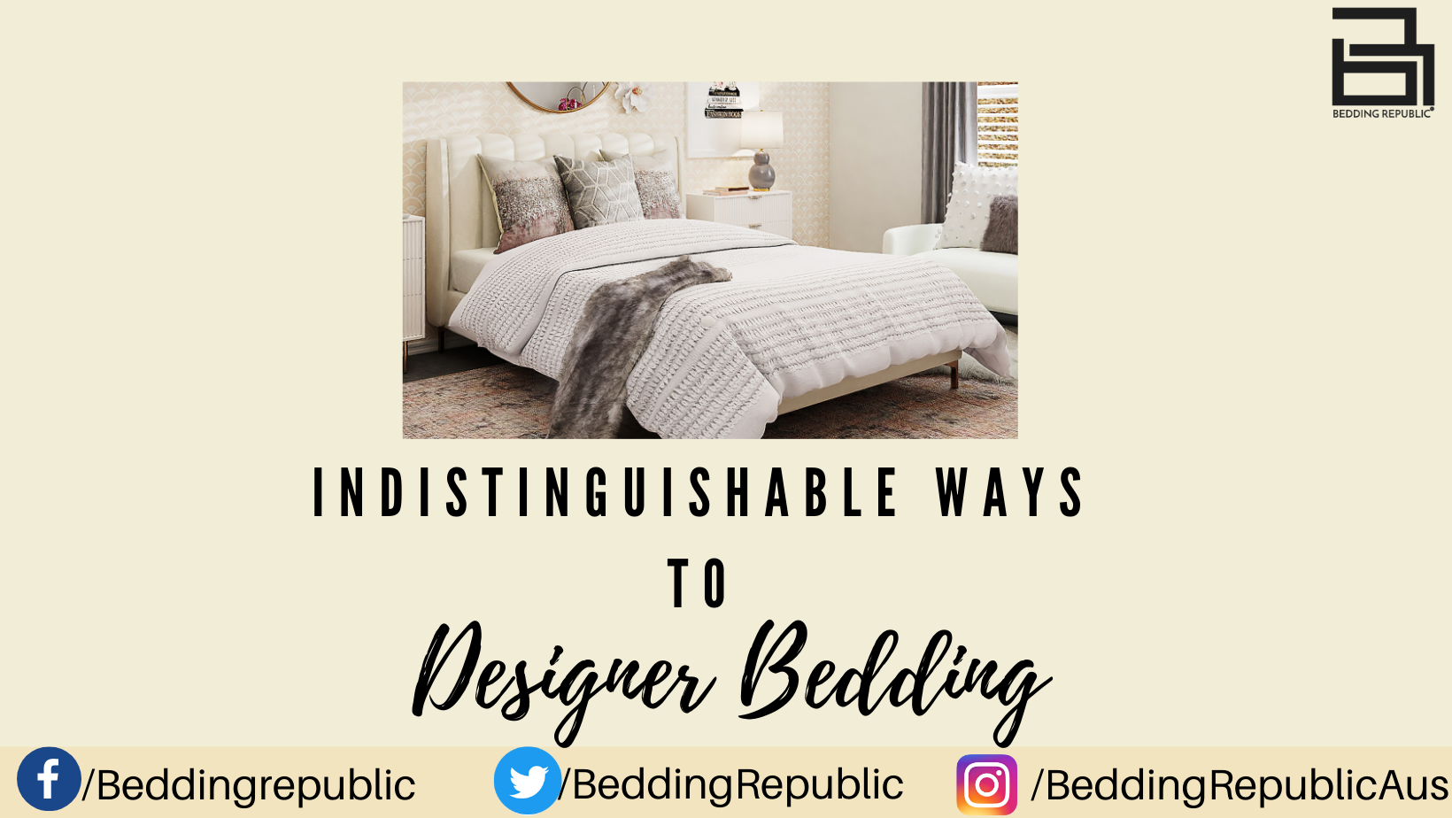 You are currently viewing Indistinguishable Ways To Designer Bedding