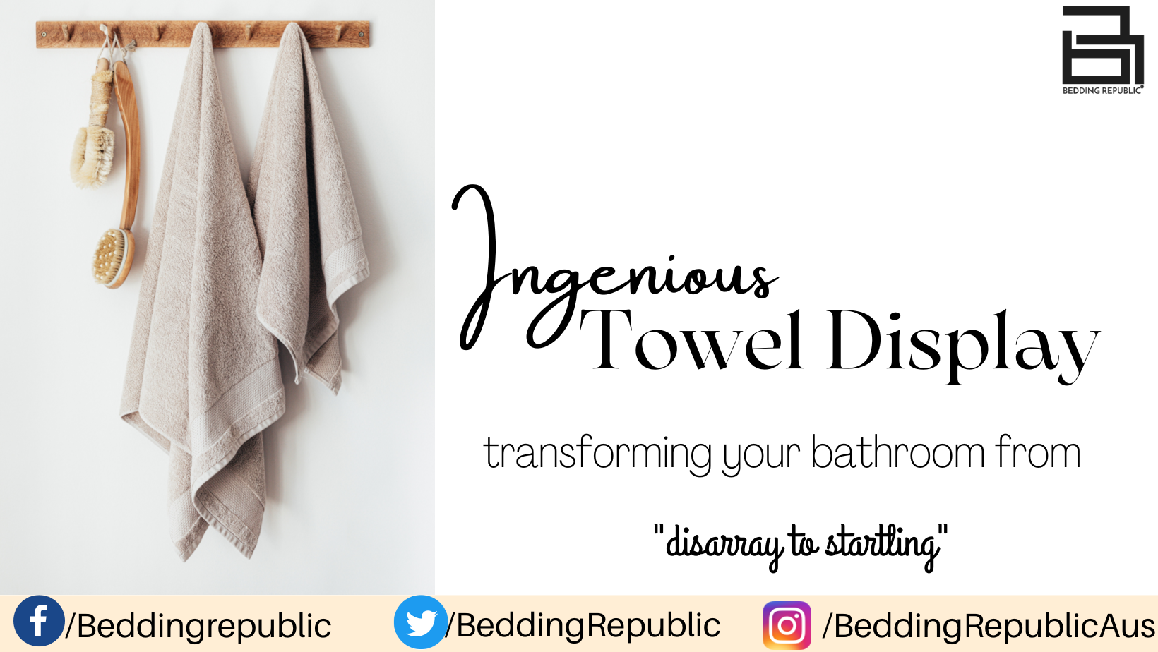 Read more about the article Ingenious Towel Display To Elevate Your Bathroom
